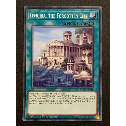 Lemuria, the Forgotten City | LED9-EN055 | Common | 1st Edition