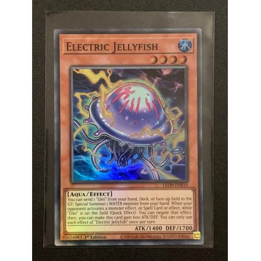 Electric Jellyfish | LED9-EN019 | Super Rare | 1st Edition