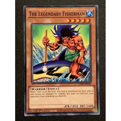The Legendary Fisherman | LED9-EN023 | Common | 1st Edition