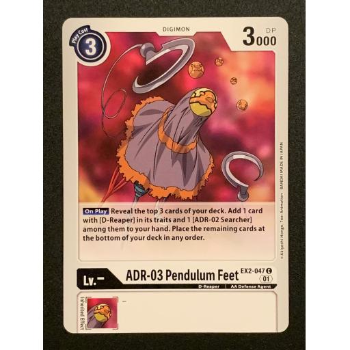 ADR-03 Pendulum Feet | EX2-047 C