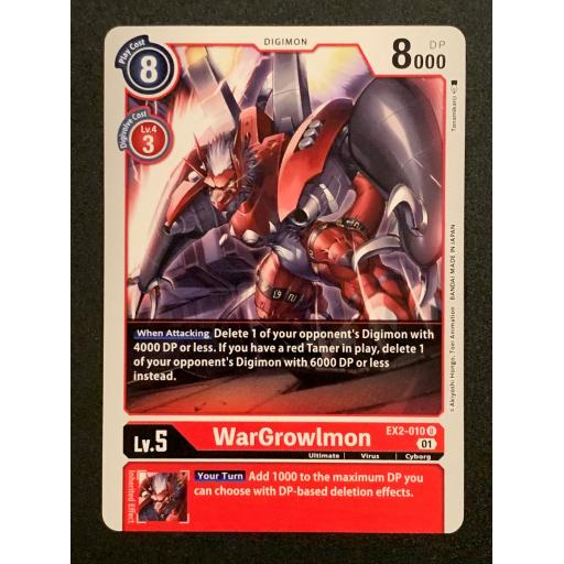 WarGrowlmon | EX2-010 U