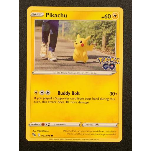 Pikachu | 027/078 | Common
