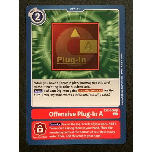 Offensive Plug-In A | EX2-066 C