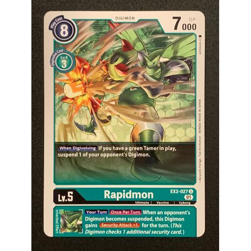 Rapidmon | EX2-027 U