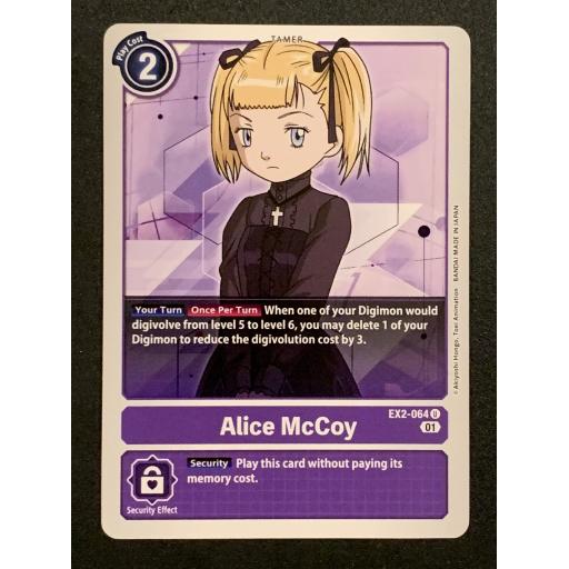 Alice McCoy | EX2-064 U