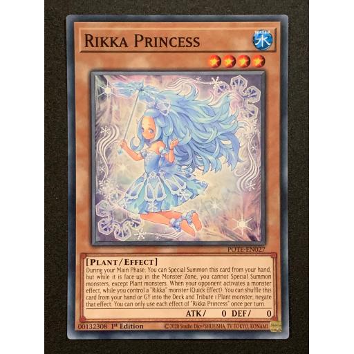 Rikka Princess | POTE-EN027 | 1st Edition | Common