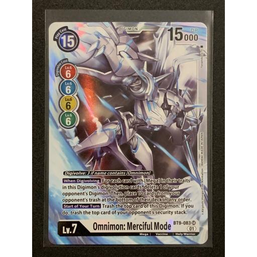 Omnimon: Merciful Mode | BT9-083 SR