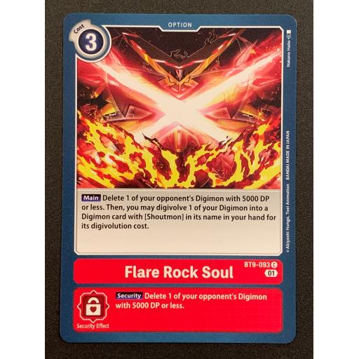 Flare Rock Soul | BT9-093 C