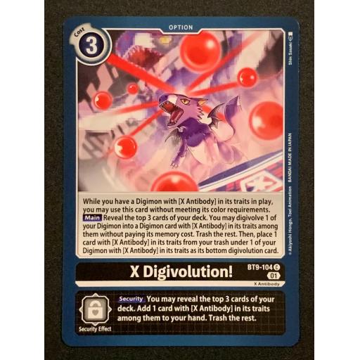 X Digivolution! | BT9-104 C