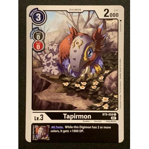 Tapirmon | BT9-059 C