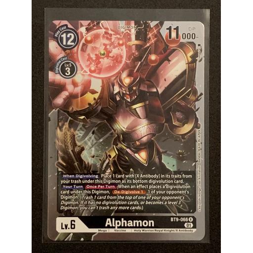 Alphamon | BT9-066 R