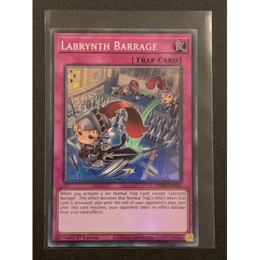 Labrynth Barrage | TAMA-EN025 | 1st Edition | Super Rare