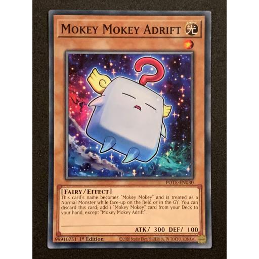 Mokey Mokey Adrift | POTE-EN030 | 1st Edition | Common