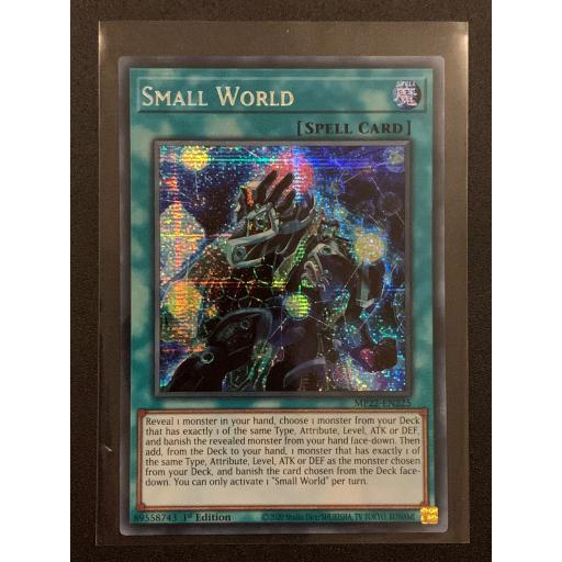 Small World | MP22-EN225 | 1st Edition | Prismatic Secret Rare