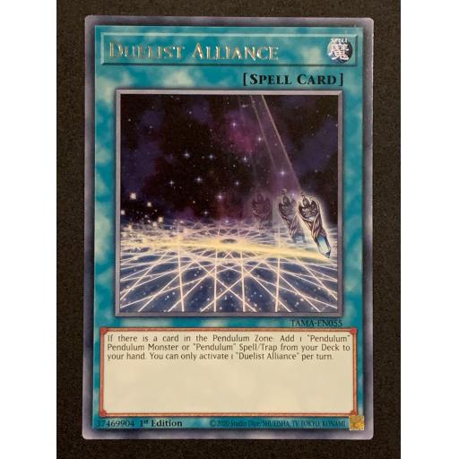 Duelist Alliance | TAMA-EN055 | 1st Edition | Rare