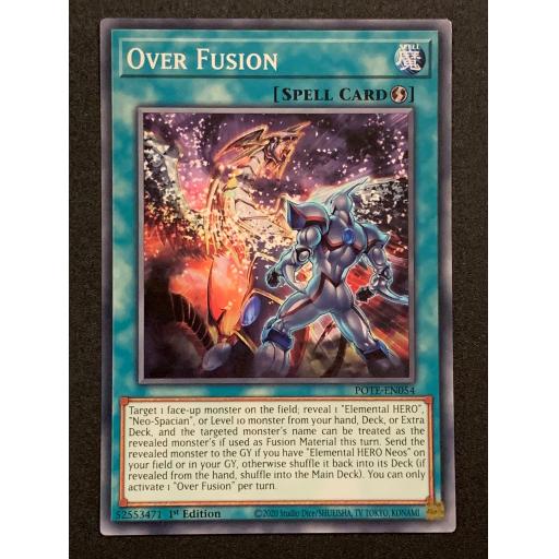 Over Fusion | POTE-EN054 | 1st Edition | Common