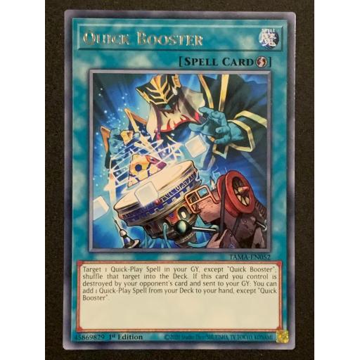 Quick Booster | TAMA-EN052 | 1st Edition | Rare