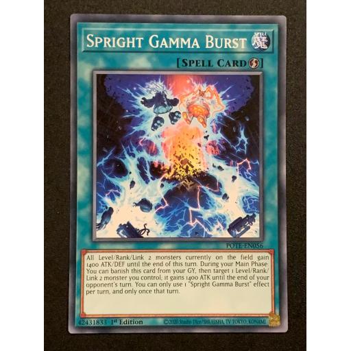 Spright Gamma Burst | POTE-EN056 | 1st Edition | Common
