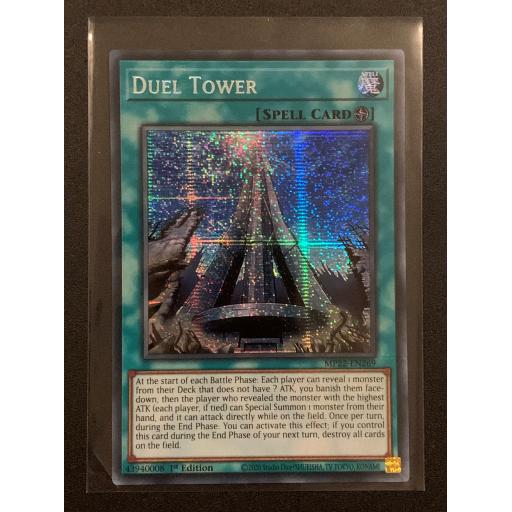 Duel Tower | MP22-EN269 | 1st Edition | Prismatic Secret Rare