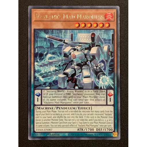 Vaylantz Mad Marquess | TAMA-EN007 | 1st Edition | Rare