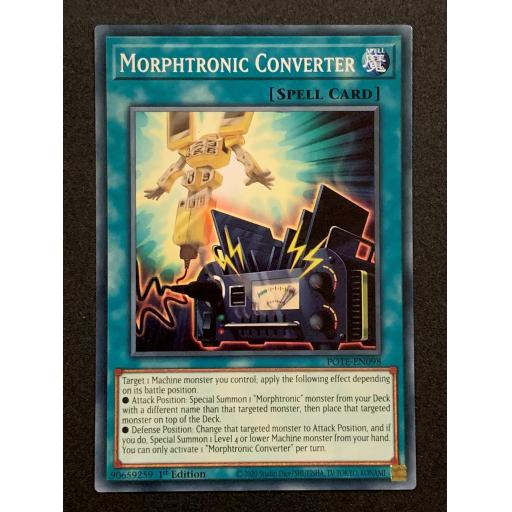 Morphtronic Converter | POTE-EN098 | 1st Edition | Common