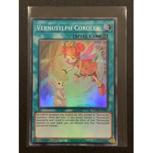 Vernusylph Corolla | POTE-EN061 | 1st Edition | Super Rare