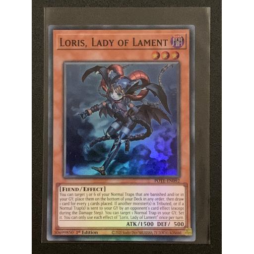 Loris, Lady of Lament | POTE-EN092 | 1st Edition | Super Rare