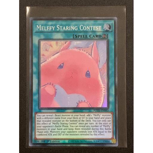 Melffy Staring Contest | POTE-EN063 | 1st Edition | Super Rare