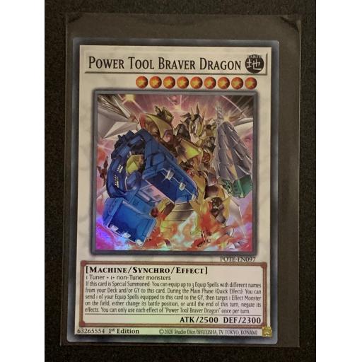 Power Tool Braver Dragon | POTE-EN097 | 1st Edition | Super Rare