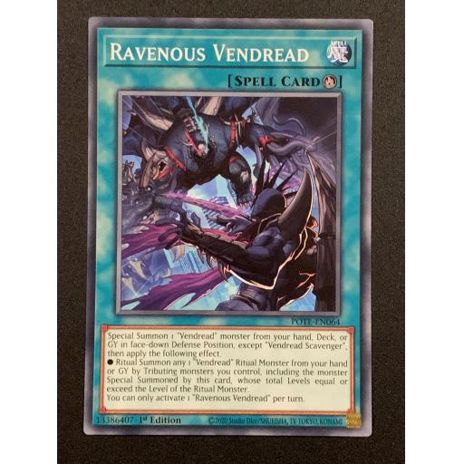 Ravenous Vendread | POTE-EN064 | 1st Edition | Common