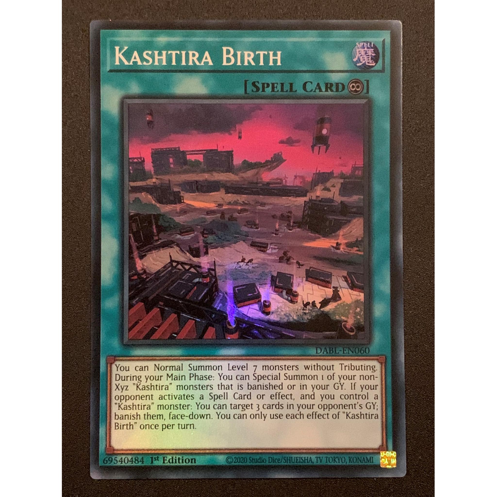 Kashtira Birth | DABL-EN060 | Super Rare | 1st Edition