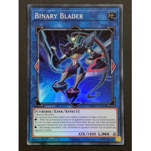 Binary Blader | MP22-EN113 | Super Rare | 1st Edition