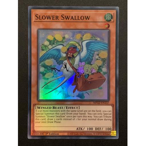 Slower Swallow | MP22-EN137 | Super Rare | 1st Edition