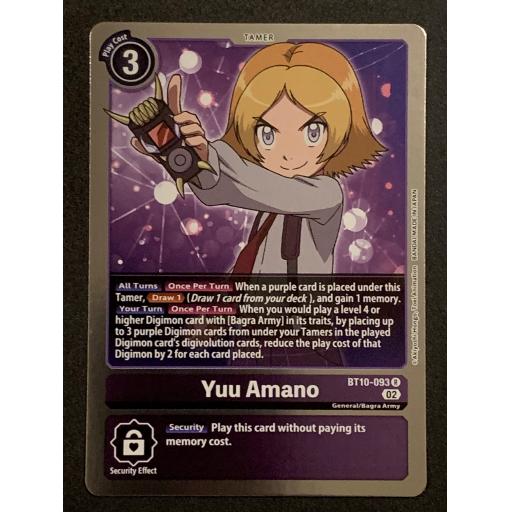 Yuu Amano | BT10-093 R