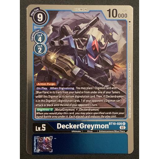 DeckerGreymon | BT10-026 R