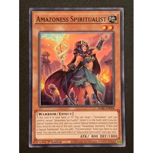 Amazoness Spiritualist | DABL-EN096 | Common | 1st Edition