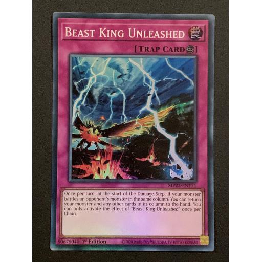 Beast King Unleashed | MP22-EN171 | Super Rare | 1st Edition