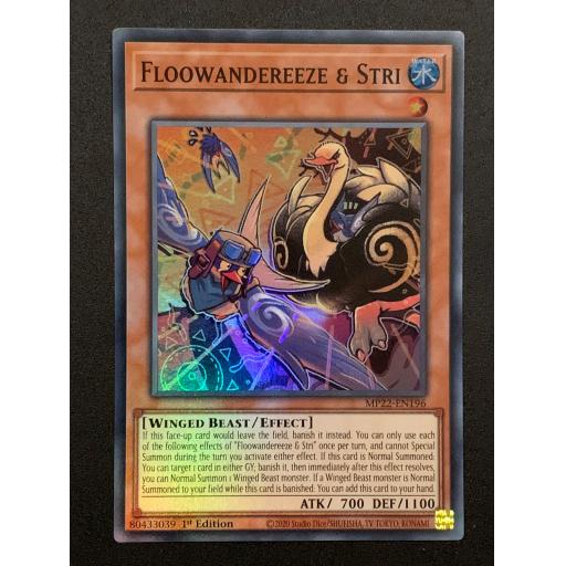 Floowandereeze & Stri | MP22-EN196 | Super Rare | 1st Edition