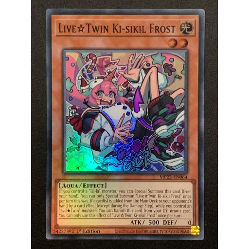 Live☆Twin Ki-Sikil Frost | MP22-EN064 | Super Rare | 1st Edition