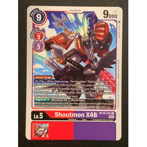 Shoutmon X4B | BT10-012 U