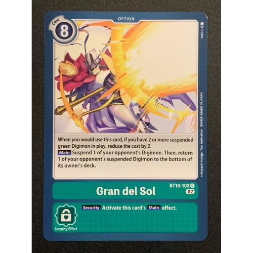 Gran Del Sol | BT10-103 U