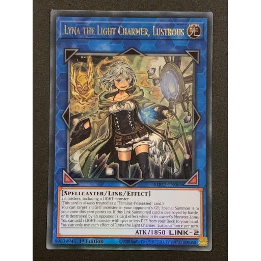 Lyna the Light Charmer, Lustrous | MP22-EN089 | Ultra Rare | 1st Edition
