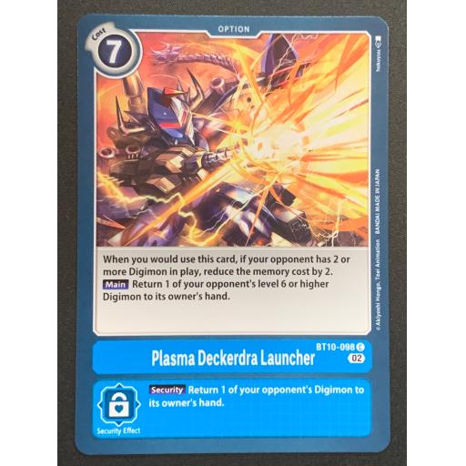 Plasma Deckerdra Launcher | BT10-098 C