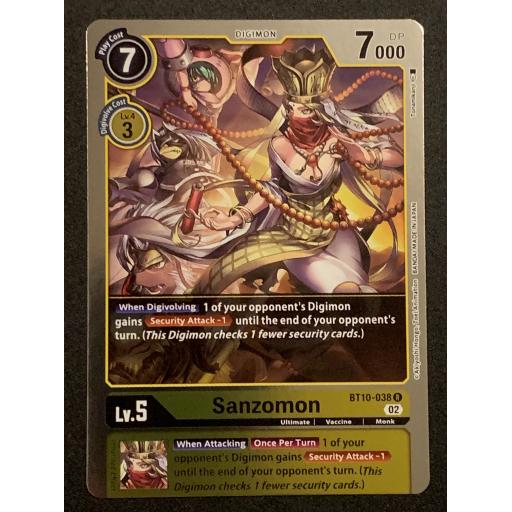 Sanzomon | BT10-038 R