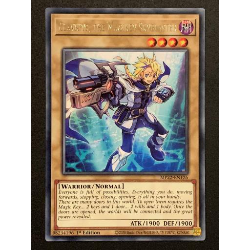 Clavkiys, the Magikey Skyblaster | MP22-EN126 | Rare | 1st Edition