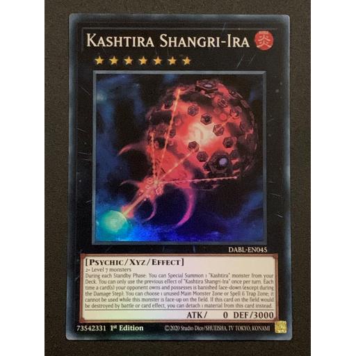 Kashtira Shangri-Ira | DABL-EN045 | Super Rare | 1st Edition