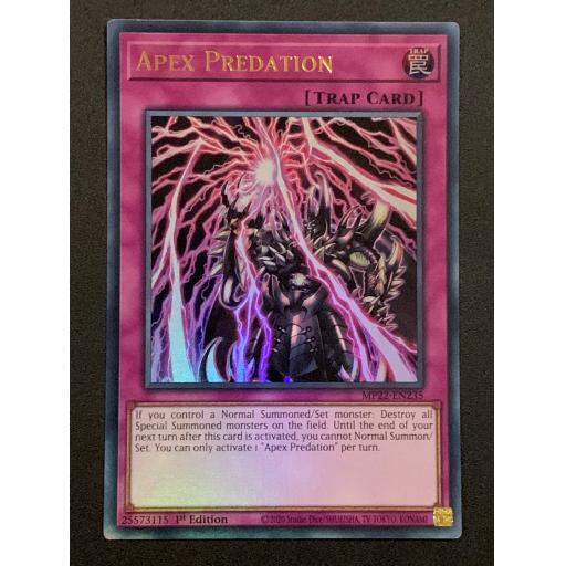 Apex Predation | MP22-EN235 | Ultra Rare | 1st Edition