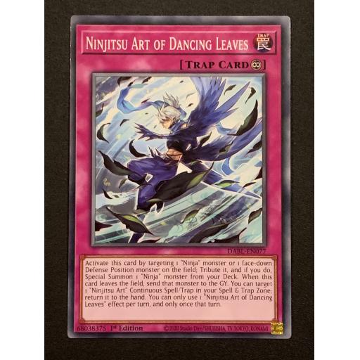 Ninjitsu Art of Dancing Leaves | DABL-EN077 | Common | 1st Edition