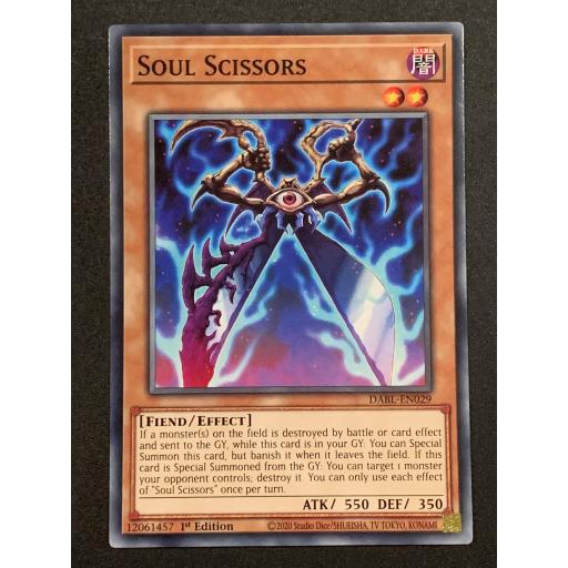 Soul Scissors | DABL-EN029 | Common | 1st Edition