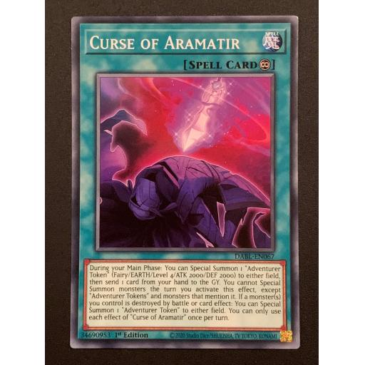 Curse of Aramatir | DABL-EN067 | Common | 1st Edition